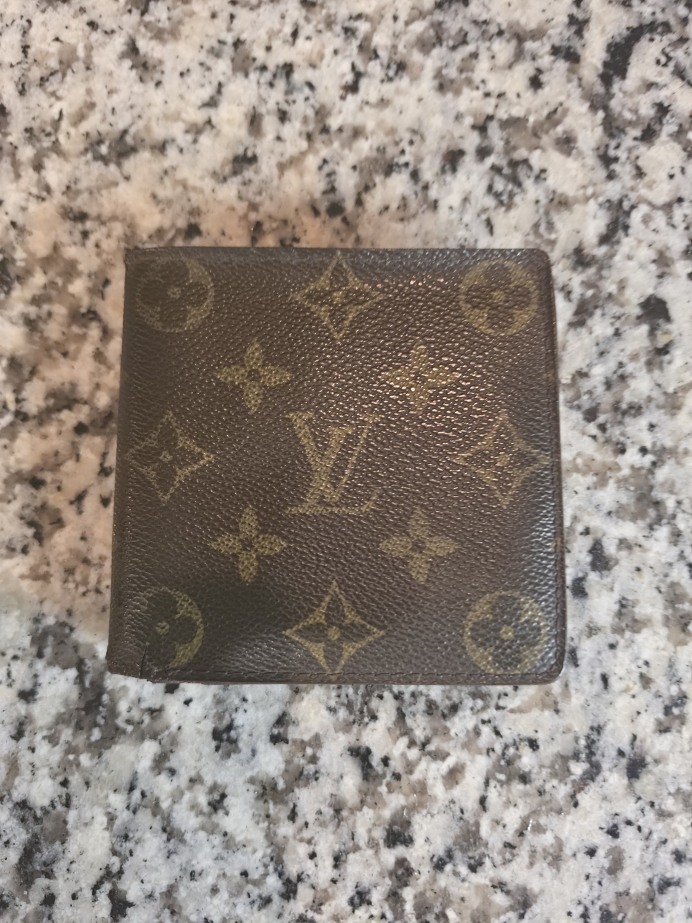 Louis Vuitton Monogram Canvas Bifold Wallet - Brown/Gold